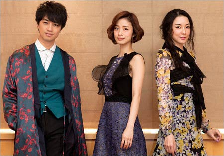 『昼顔』出演の斎藤工・上戸彩・伊藤歩