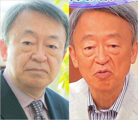 池上彰の激ヤセ・老化の顔比較画像