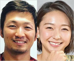 広島カープ鈴木誠也選手&妻・畠山愛理