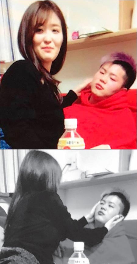 葉加瀬マイと那須川天心のツーショット