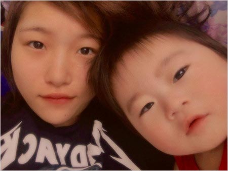 ビッグダディの次女・柔美と息子（初孫）