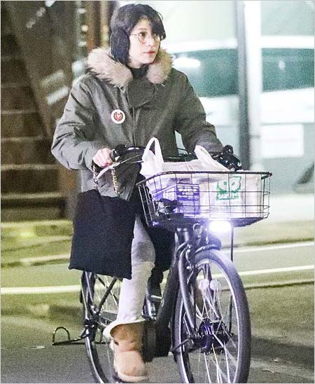 上原多香子の現在、2019年12月に週刊女性が撮影の近影