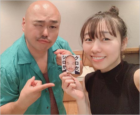 SKE48須田亜香里とクロちゃん