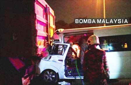 桃田賢斗選手の交通事故現場の画像