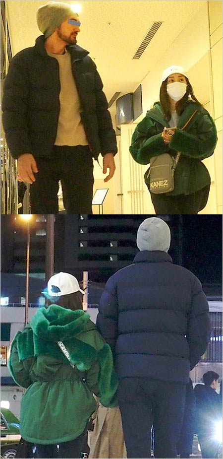 大島優子とアメリカ人恋人のデート画像