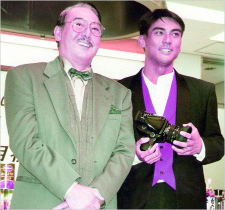 宍戸錠と長男・宍戸開