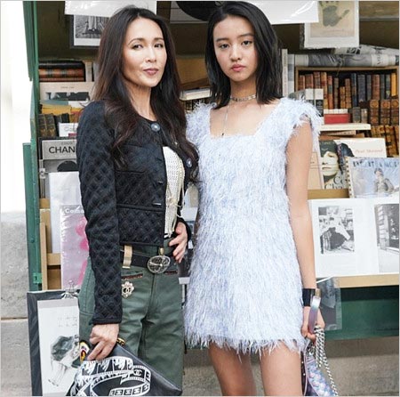 工藤静香とKokiの2ショット