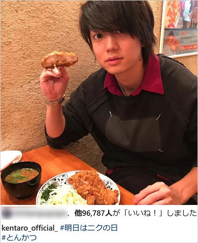 伊藤健太郎の匂わせ疑惑とんかつ写真（インスタグラムより）
