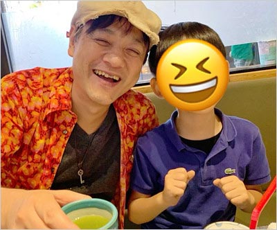 元ドロンズ・大島直也と息子