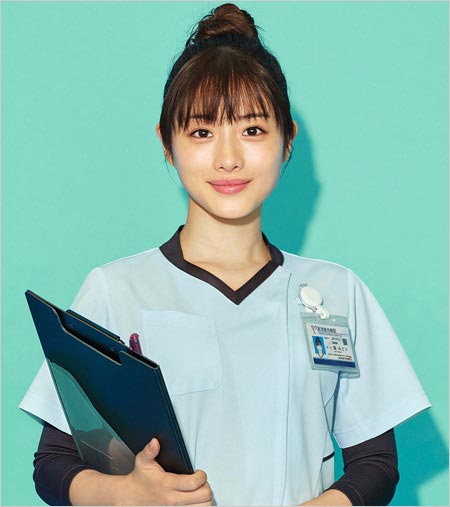 石原さとみ『アンサングシンデレラ』ビジュアル写真