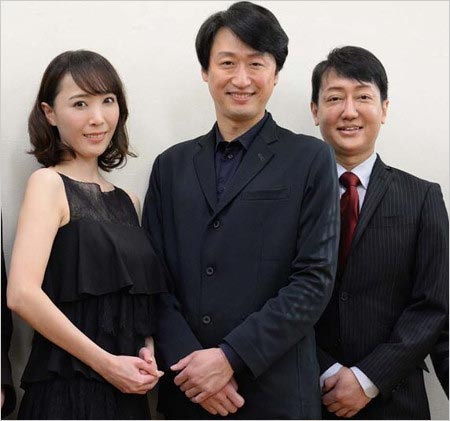 貴城けい・喜多村緑郎・河合雪之丞