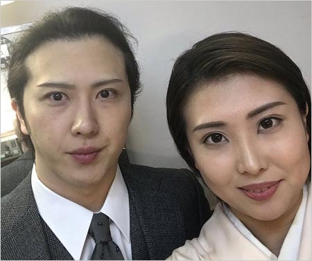 春本由香と兄・尾上松也