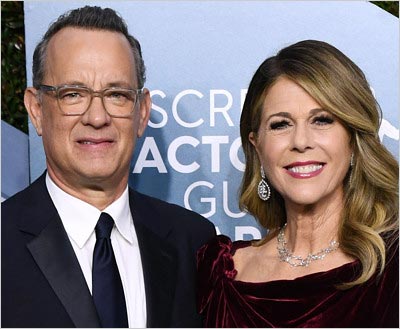 トム・ハンクスと妻リタ・ウィルソン