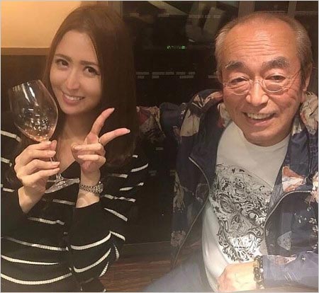 志村けんと恋人の奥村美香