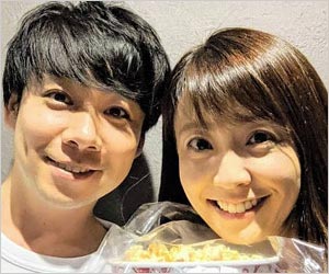 小林麻耶アナウンサーと夫・國光吟