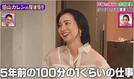 『伯山カレンの反省だ!!』出演の芹那