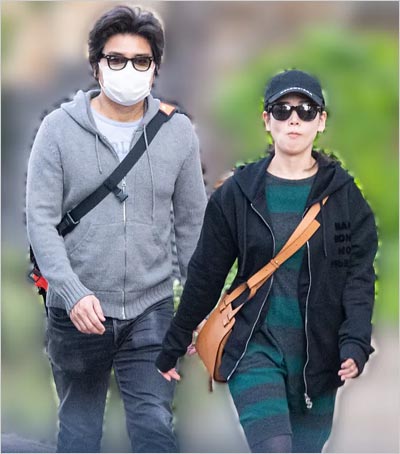 桑子真帆アナが小澤征悦の自宅にお泊りデート・朝帰り現場の写真