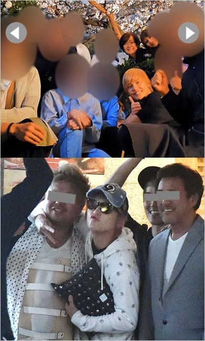 NEWS手越祐也のプライベート写真