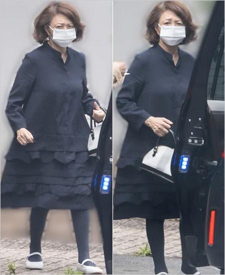 加賀まりこのプライベート私服写真