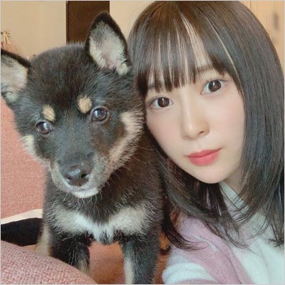 長沢菜々香と愛犬・環奈