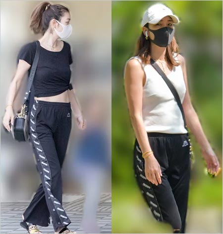 木下優樹菜のヘソ出しルック・プライベート写真