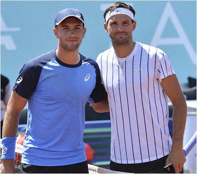 ボルナ・チョリッチ選手&グリゴール・ディミトロフ選手