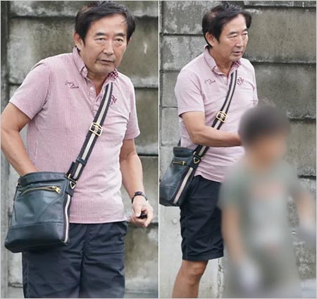 ノーマスクでバッティングセンターへ行く石田純一