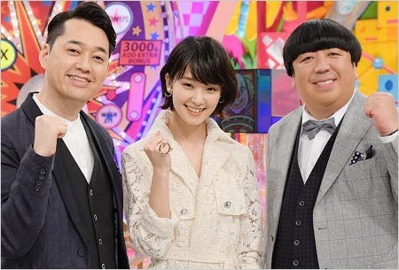 『奇跡体験!アンビリバボー』出演のバナナマン&剛力彩芽