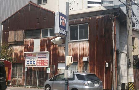 ぐっさん家のアパート・ロケ現場