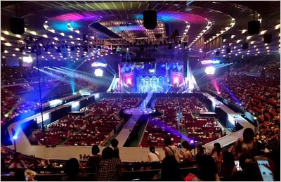 大阪城ホールの会場