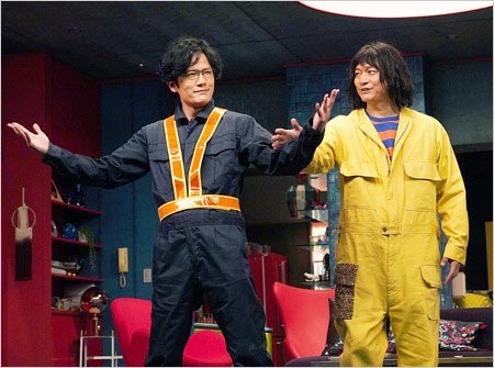 『誰かが、見ている』出演の稲垣吾郎&香取慎吾