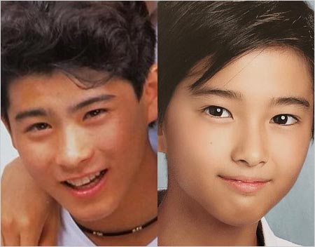 山口達也が若い頃と長男・笑大郎の顔写真