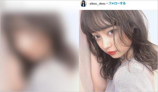 山下智久と未成年飲酒・ホテル密会疑惑の女子高生モデル・愛子の顔、インスタグラム比較写真