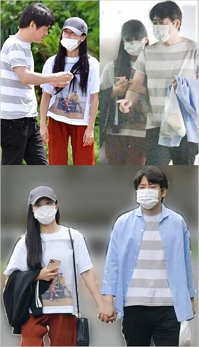 小島瑠璃子が彼氏・原泰久とバナナマンのライブTシャツ着用しデート