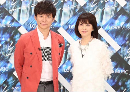 Love music司会のアンジャッシュ渡部建＆森高千里