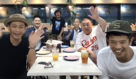 軍団山本のYouTube生配信でクラスター発生疑惑、削除された動画のキャプチャー