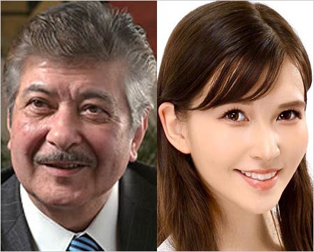 岡田真澄と長女・岡田朋峰