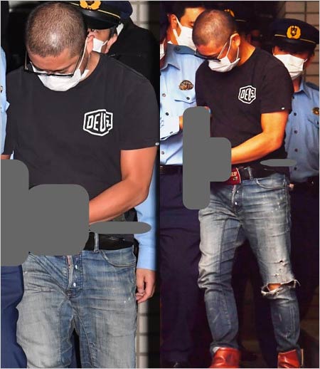 逮捕後の山口達也容疑者