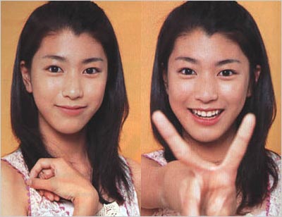 成海璃子が12歳の頃の顔画像