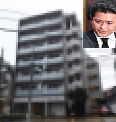 東京都板橋区内の山口達也容疑者の自宅マンション