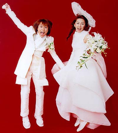 パフィー吉村由美と西川貴教が結婚時の写真