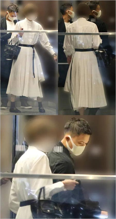 花田優一と新恋人？のアラフォー美容師のホテル密会現場写真