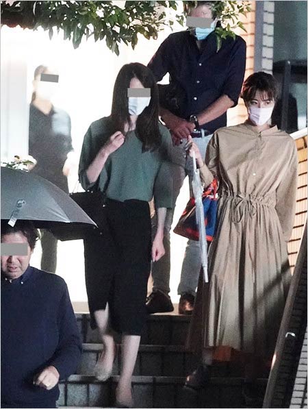 久代萌美アナが企業社長と密会