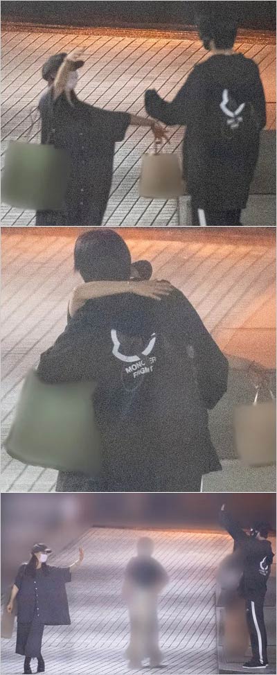 土屋太鳳と桜田通の抱擁写真