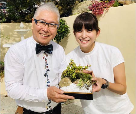 上原多香子&庭園デザイナー・石原和幸