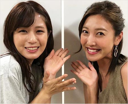 フジテレビ堤礼実アナ&小澤陽子アナ(神里和毅選手の今カノと元カノ)