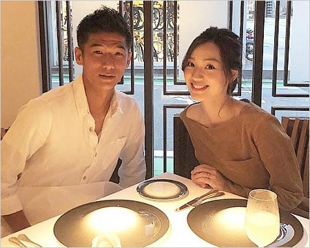 アルビ福田晃斗選手と妻・大戸千絵