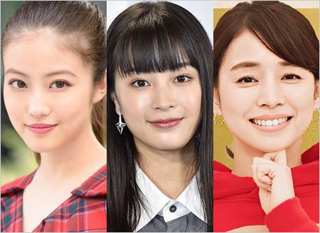 今田美桜・広瀬すず・石田ゆり子