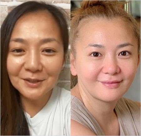 華原朋美の過去と現在の顔ビフォー・アフター写真