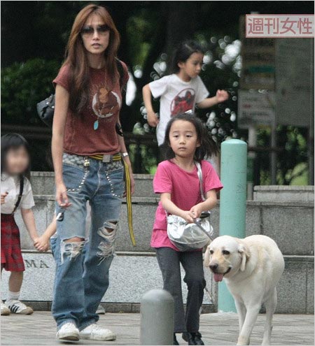 工藤静香とCocomiの昔のプライベート写真